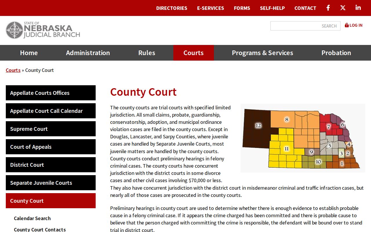 Greeley County court docket Nebraska County Court information