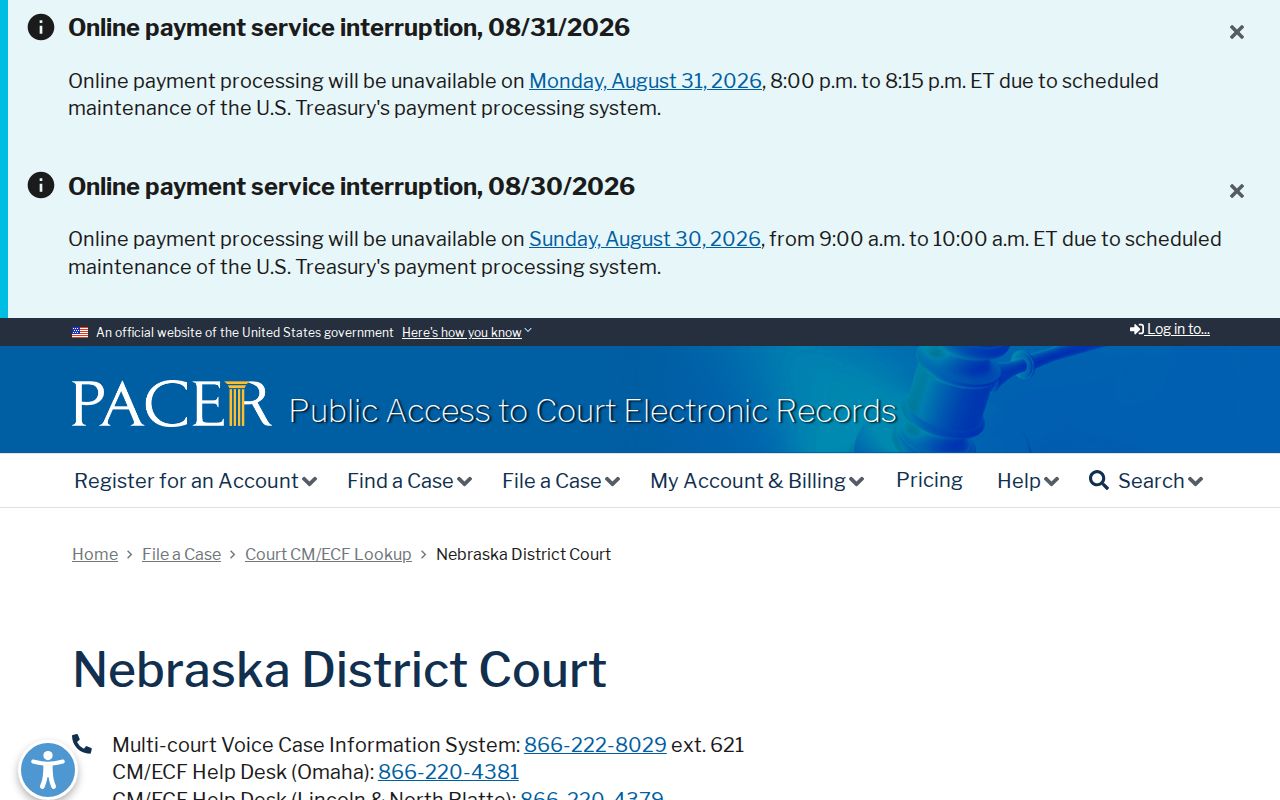 Spalding court docket federal CM ECF distinction